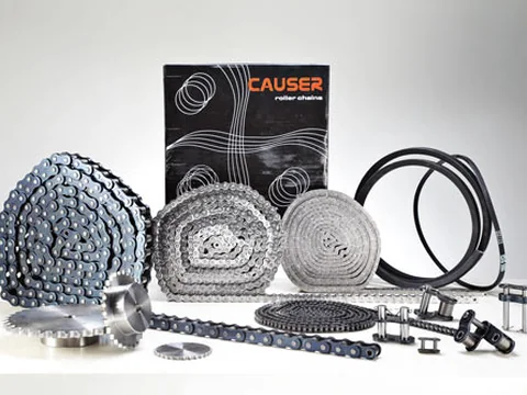 Causer — Causer es nuestra marca para la fabricación de piñones, discos, cadenas de rodillos y correas, siguiendo los más estrictos estándares de calidad internacionales.